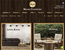 Tablet Screenshot of moorefurniture.net